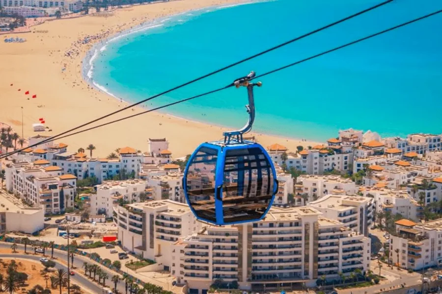 Agadir Cable Car From Agadir Taghazout - Bokiny Morocco