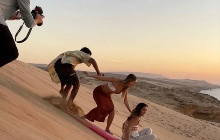 Sandboarding in Agadir and Taghazout – Timlalin Dunes Sand Surfing Experience