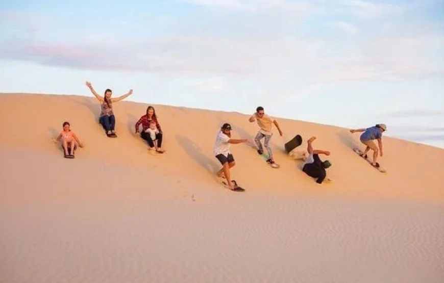 Sandboarding in Agadir and Taghazout – Timlalin Dunes Sand Surfing Experience